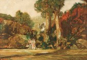 CHARLES SHEPARD CHAPMAN OIL ON