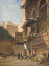 CHARLES-THEODORE FRERE OIL ON