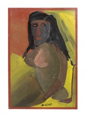 CHARLES TOLLIVER 'ABSTRACT NUD