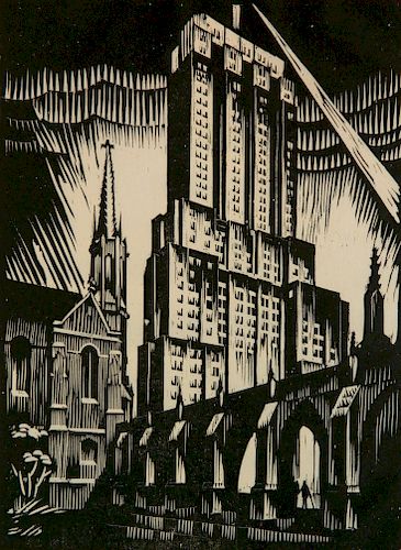 CHARLES TURZAK WOODCUTCharles