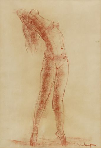 CHARLES UMLAUF (1911-1994) CRAYON