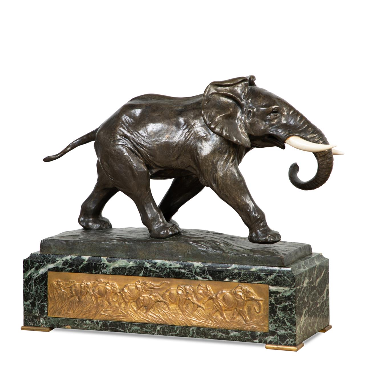CHARLES VIRION "CHARGING BULL