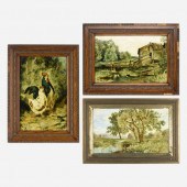 Charles Volkmar. Plaques, set