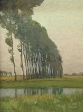 CHARLES WARREN EATON OIL ON CA