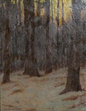 CHARLES WARREN EATON OIL ON CA