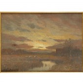 CHARLES WARREN EATON, PASTEL O