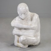 CHARLES WELLS, MARBLE SCULPTUR