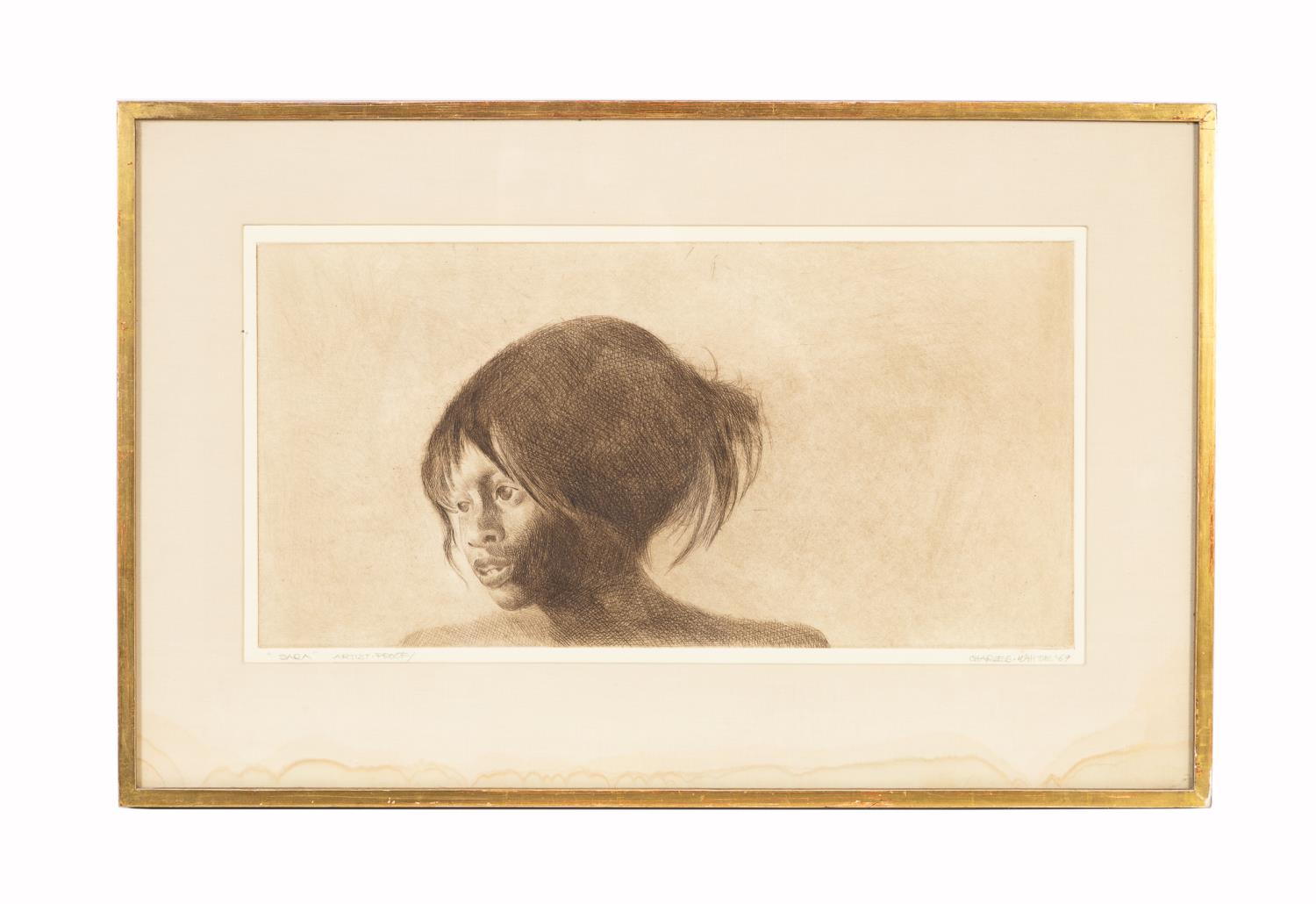 CHARLES WHITE, ARTIST PROOF