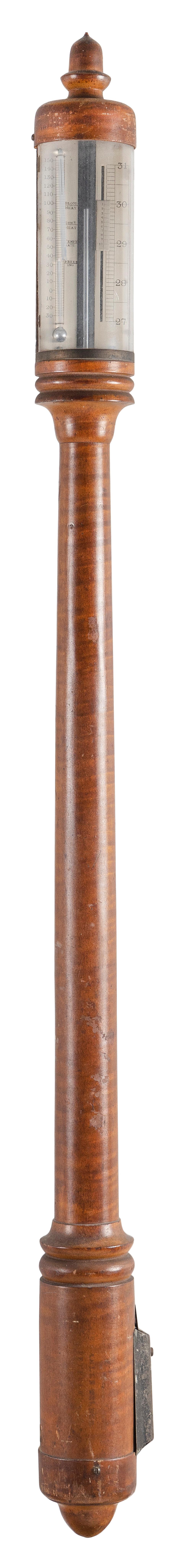 CHARLES WILDER STICK BAROMETER