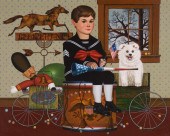 CHARLES WYSOCKI OIL ON CANVASC