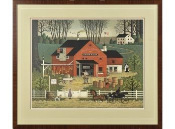 Charles Wysocki reproduction print,