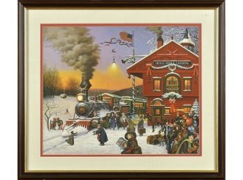 Charles Wysocki reproduction print,
