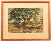 CHARLES X. CARLSON WATERCOLOR