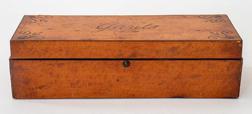 CHARLES X EBONY-INLAID PEARWOOD