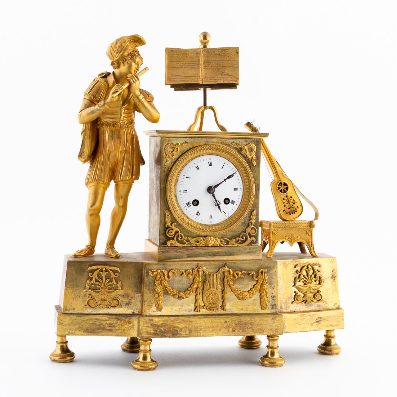 CHARLES X FIGURAL GILT BRONZE
