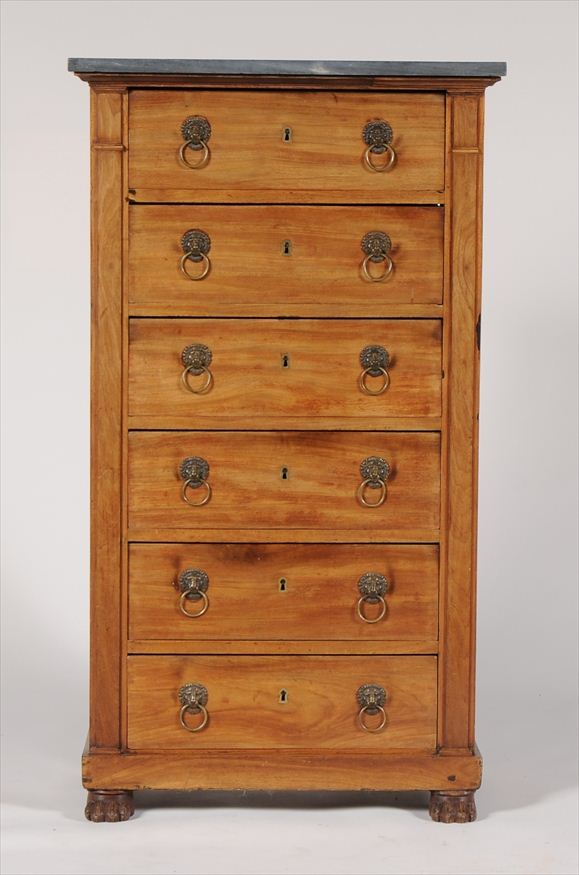 CHARLES X GILT-METAL MOUNTED