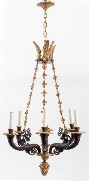 CHARLES X GILT & PATINATED BRONZE 6