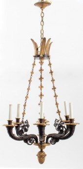 CHARLES X GILT & PATINATED BRO