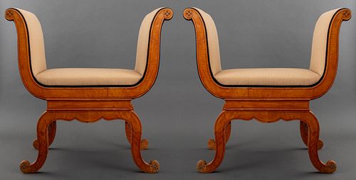 CHARLES X INLAID SATINWOOD