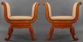 CHARLES X INLAID SATINWOOD TAB