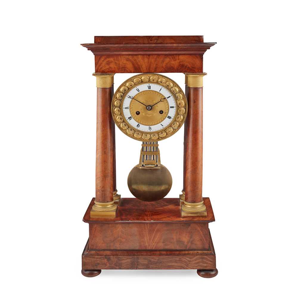 CHARLES X MAHOGANY AND GILT METAL