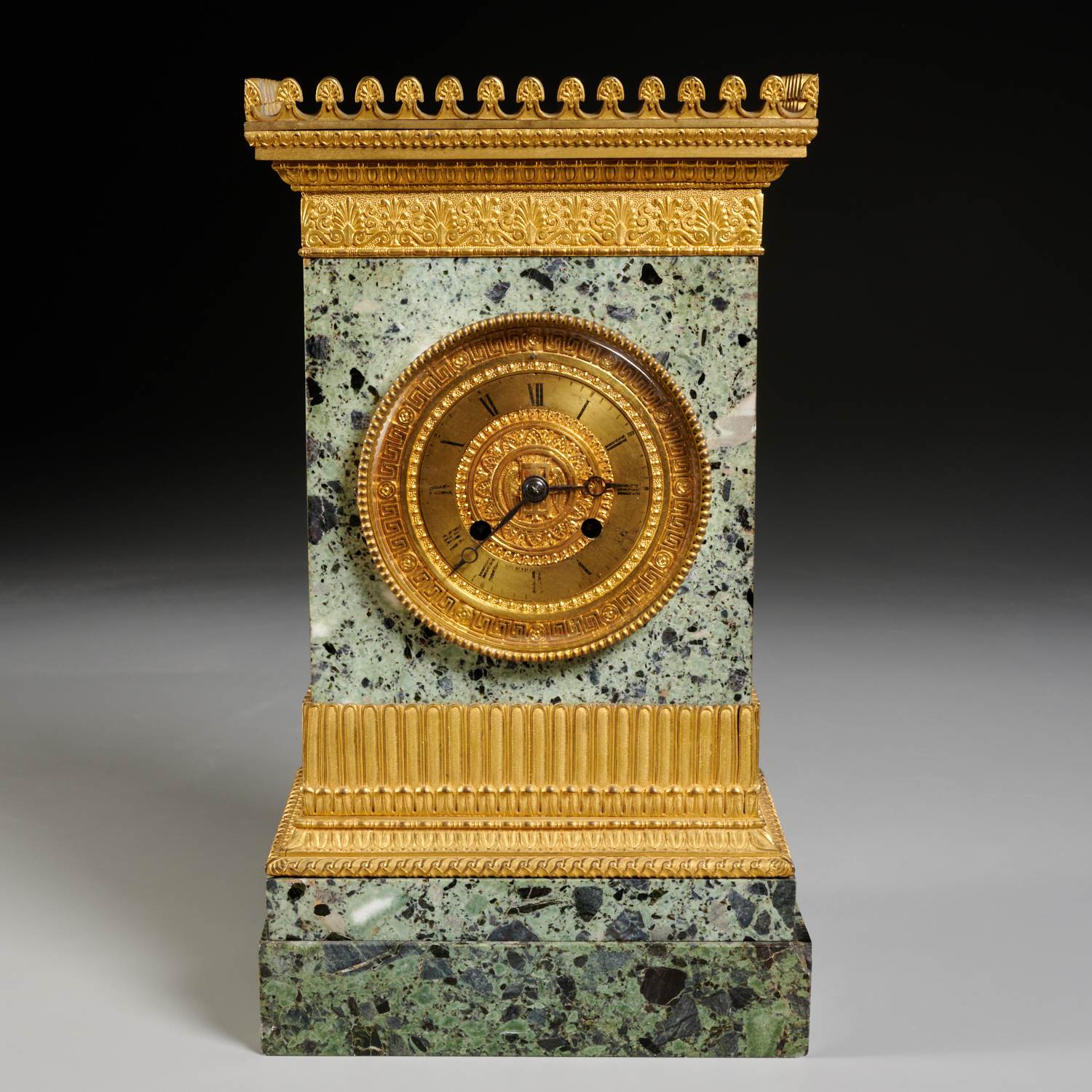 CHARLES X ORMOLU AND MARBLE