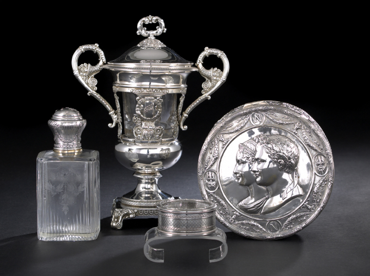 Charles X Silverplate Covered Sugar