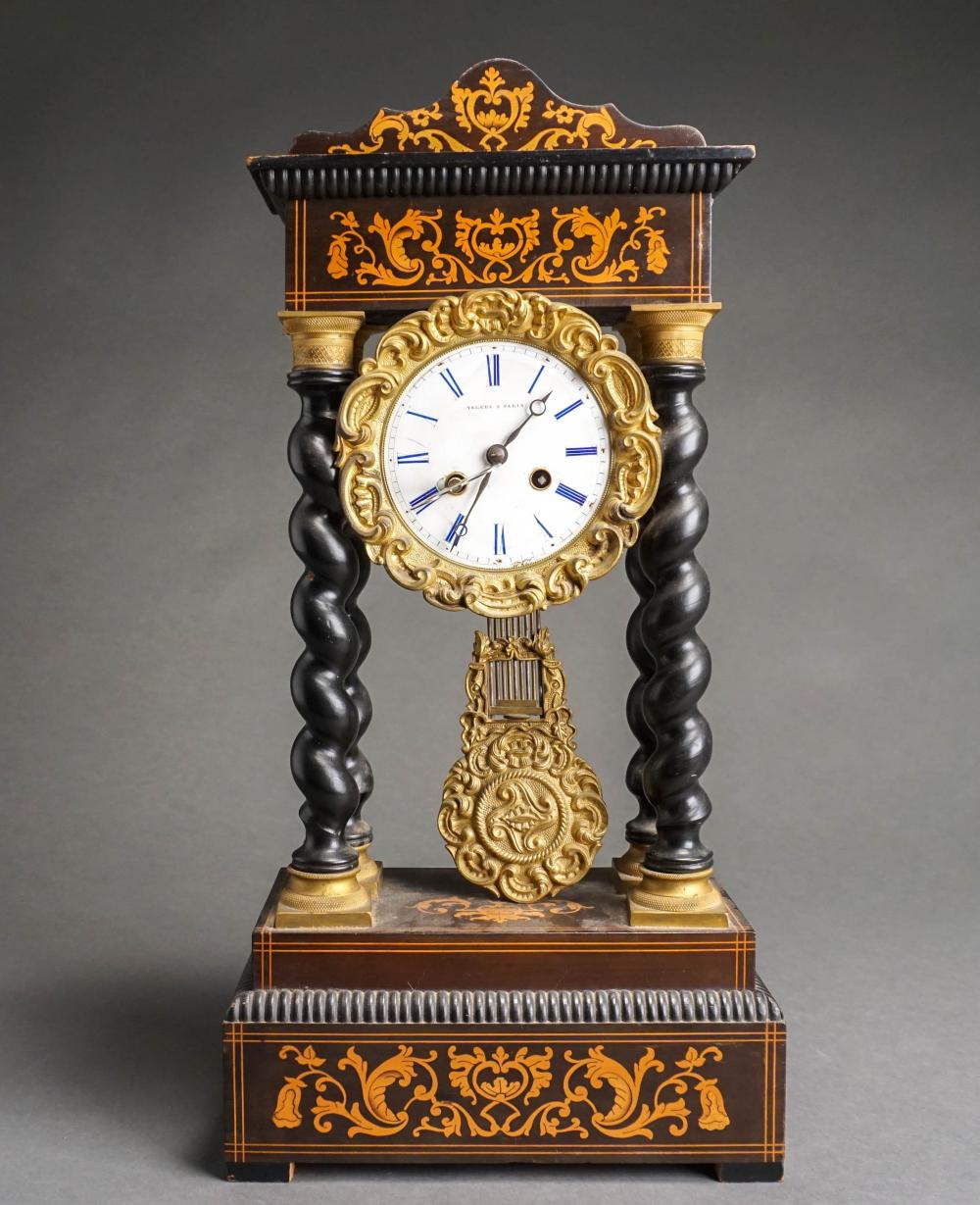 CHARLES X STYLE INLAID EBONIZED
