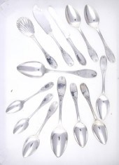 Charleston coin silver flatwar