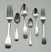 Charleston coin silver flatwar