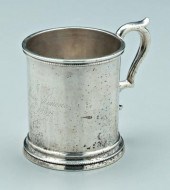 Charleston coin silver mug, ro