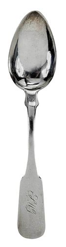 CHARLESTON COIN SILVER SPOON,