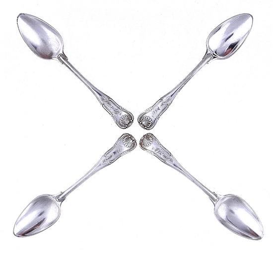 Charleston coin silver spoons Clark