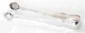 Charleston coin silver tongs P