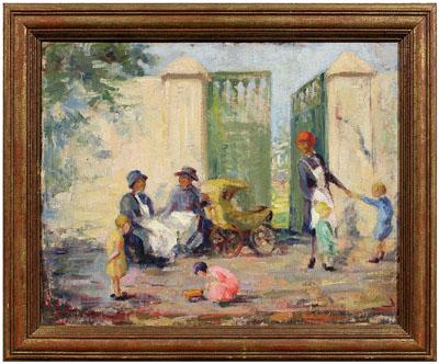Charleston painting, Marguerite