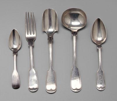 Charleston silver flatware: