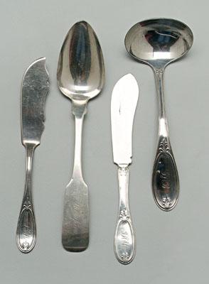 Charleston silver flatware: