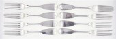 Charleston silver forks Carrin
