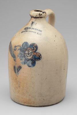 Charleston stoneware jug, salt