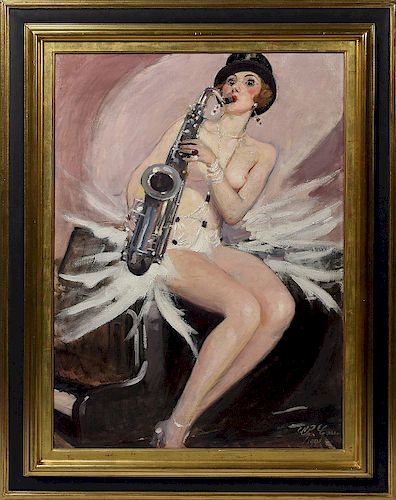 CHARLEY GARRY (FR. 1891-1973) ART