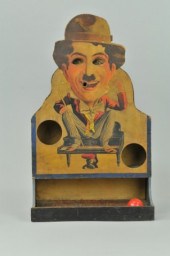 CHARLIE CHAPLIN BALL TOSS GAME