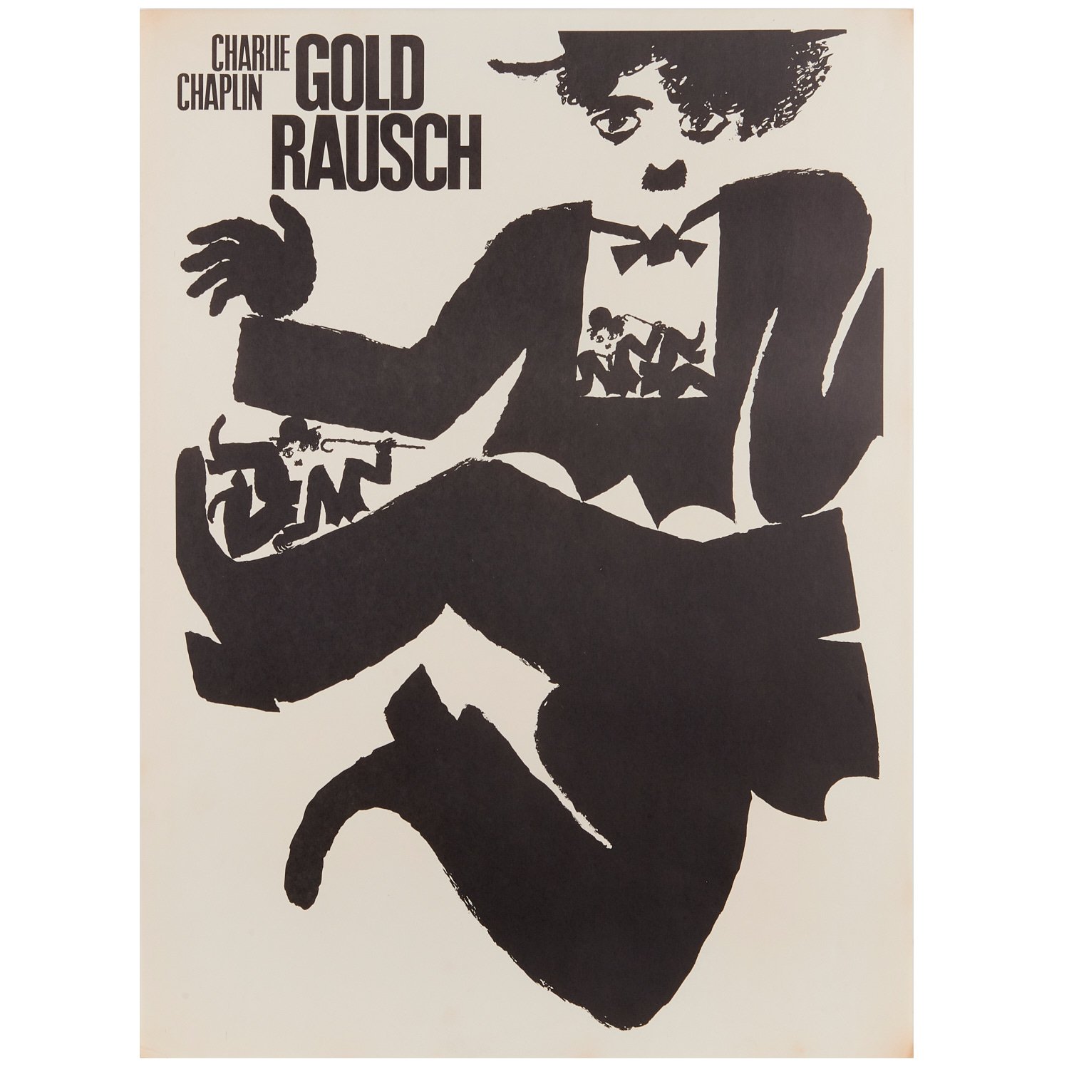 CHARLIE CHAPLIN, GERMAN "GOLD RUSH"