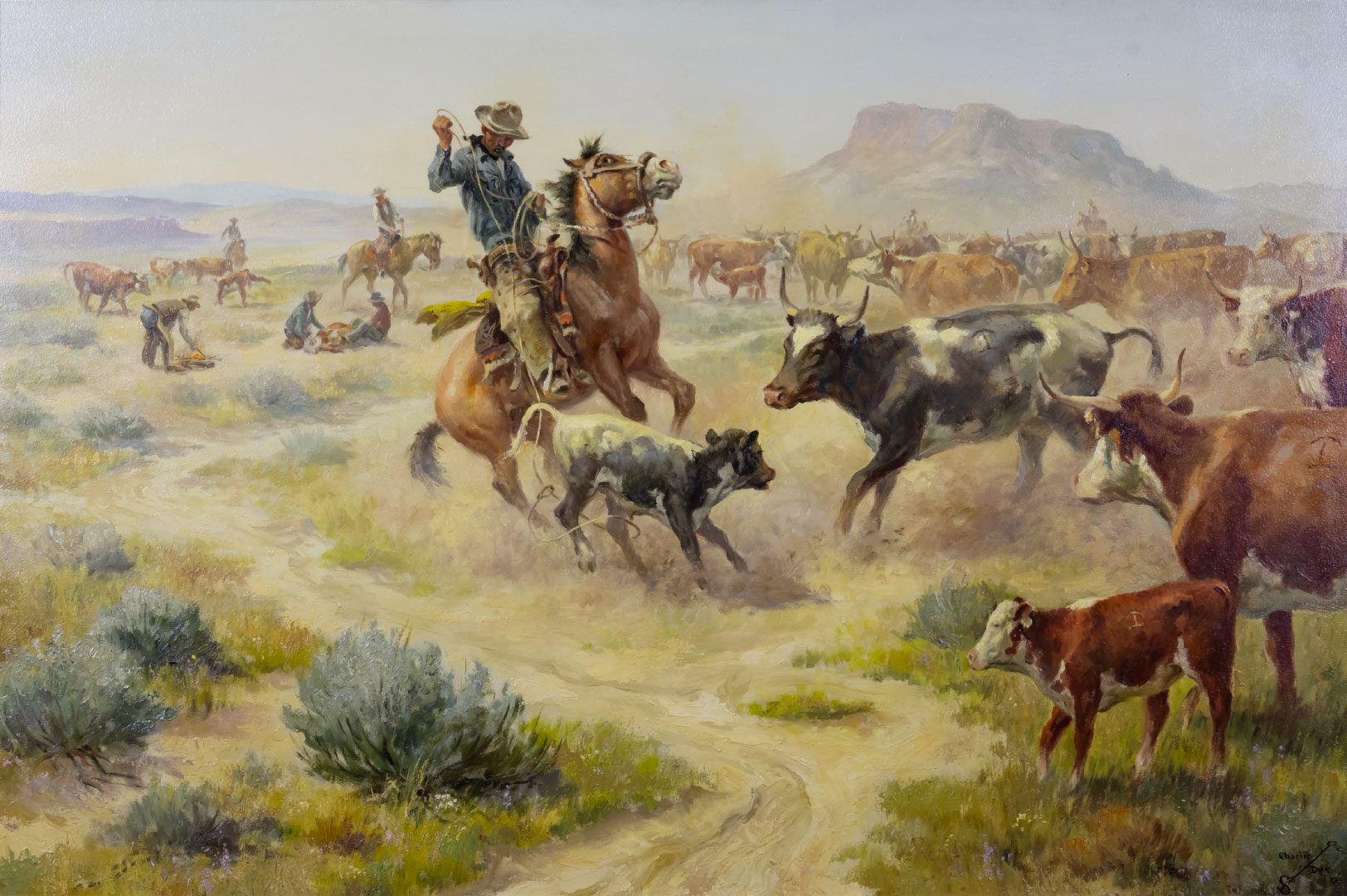 CHARLIE DYE (1906-1972), TOP HAND