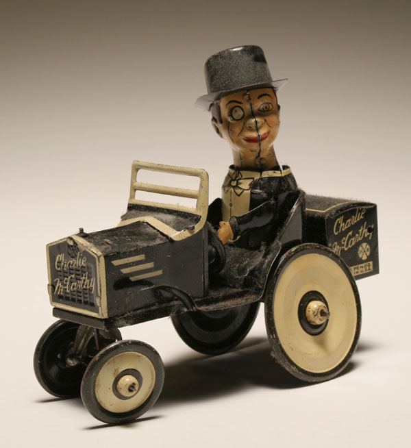 Charlie McCarthy tin litho