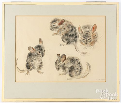 CHARLOT BOWMAN, SKETCH OF