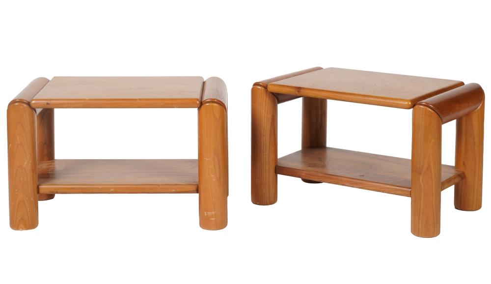 CHARLOTTE PERRIAND: PAIR OF END