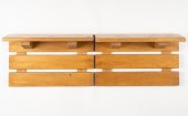 CHARLOTTE PERRIAND: PAIR OF "L