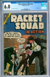 CHARLTON COMICS RACKET SQUAD I