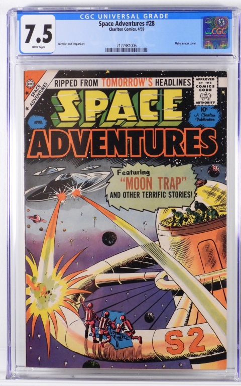 CHARLTON COMICS SPACE ADVENTURES