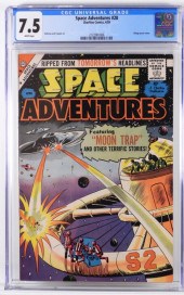 CHARLTON COMICS SPACE ADVENTUR